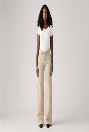 318 STYLED SHP WIDE LEG-WHITE PEPPER